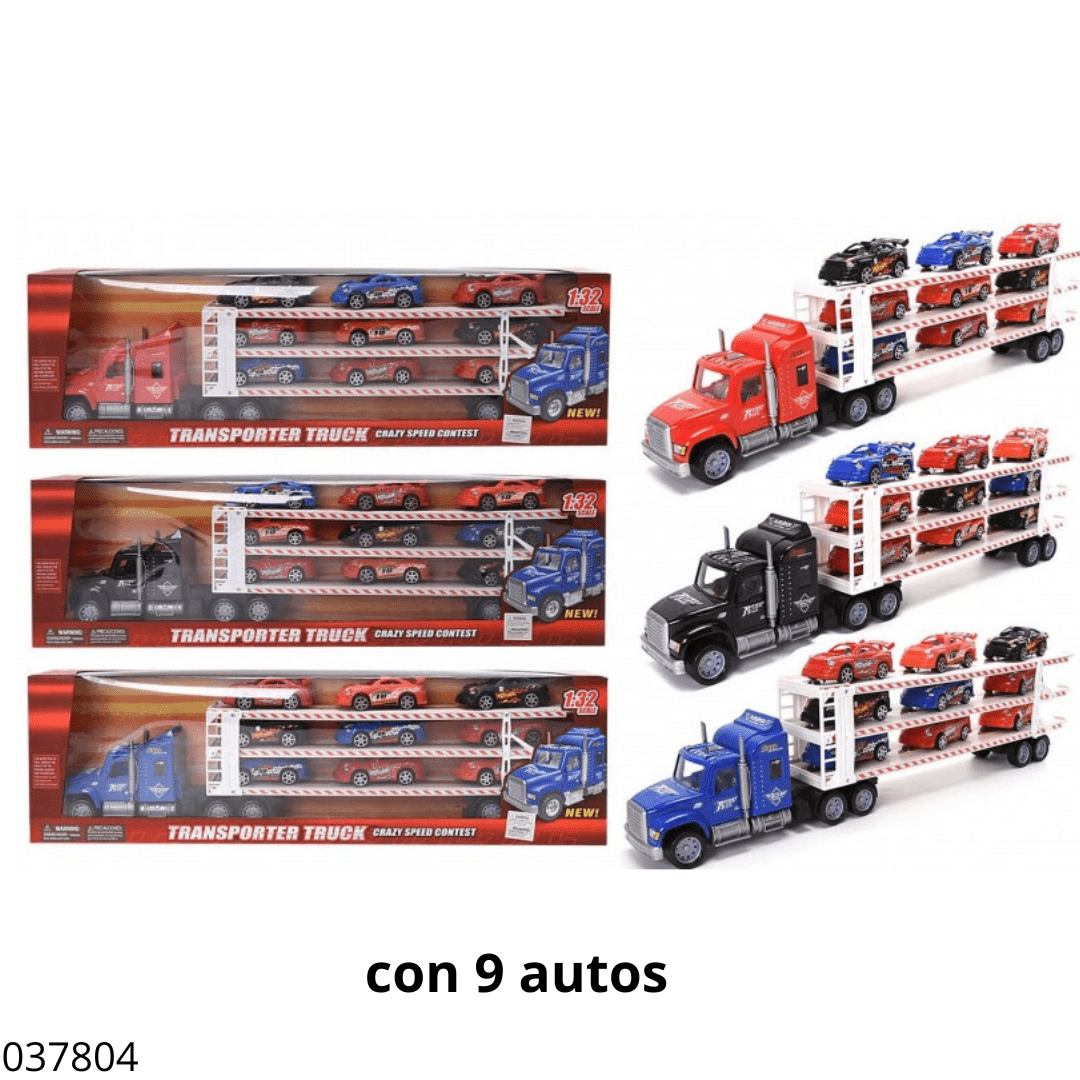 JUGUETE CAMION TRAILER CIGUEÑA 666-32A