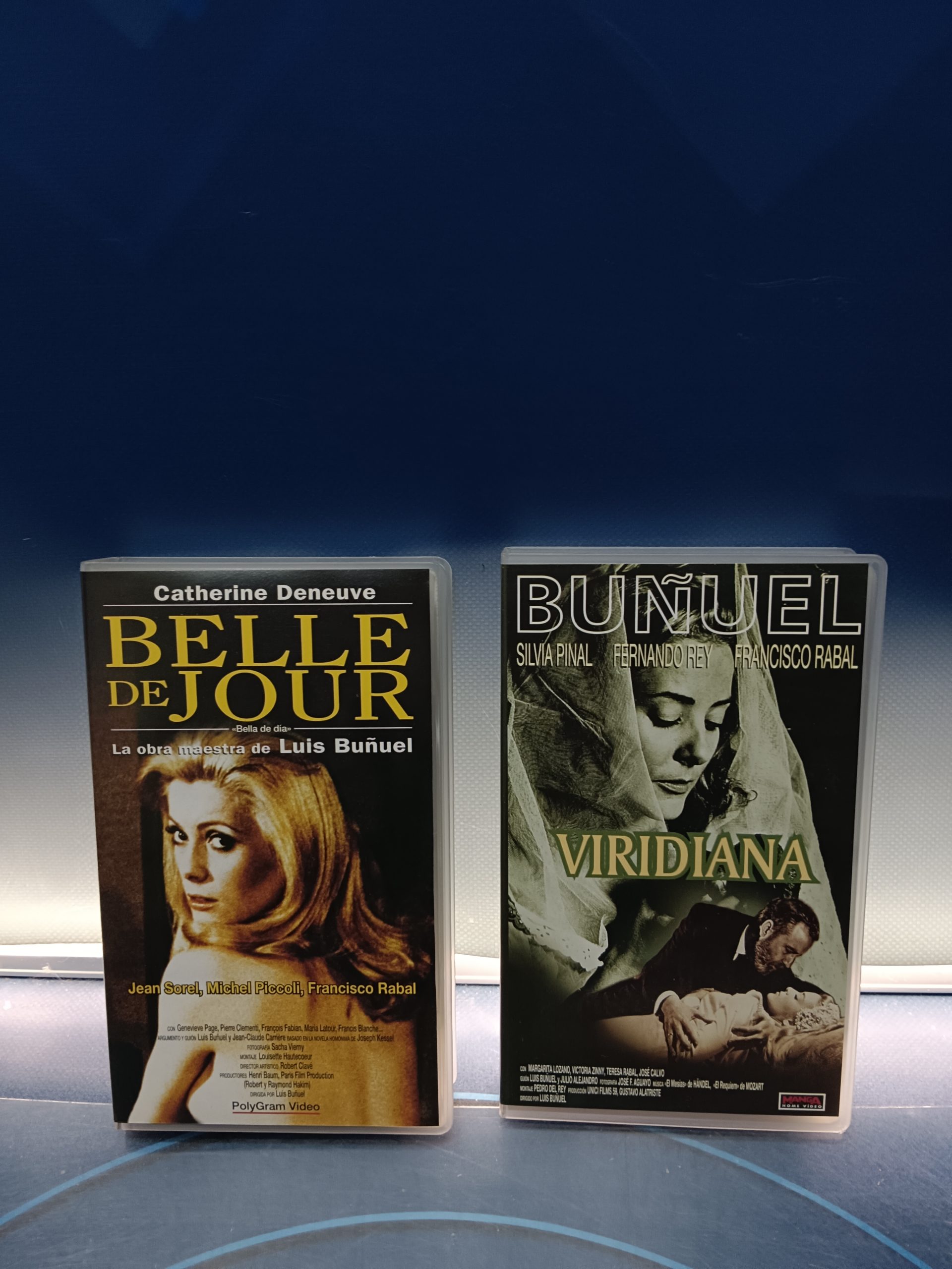 2 vhs, Películas de Luis Buñuel- VIRIDIANA – BELLE DE JOUR