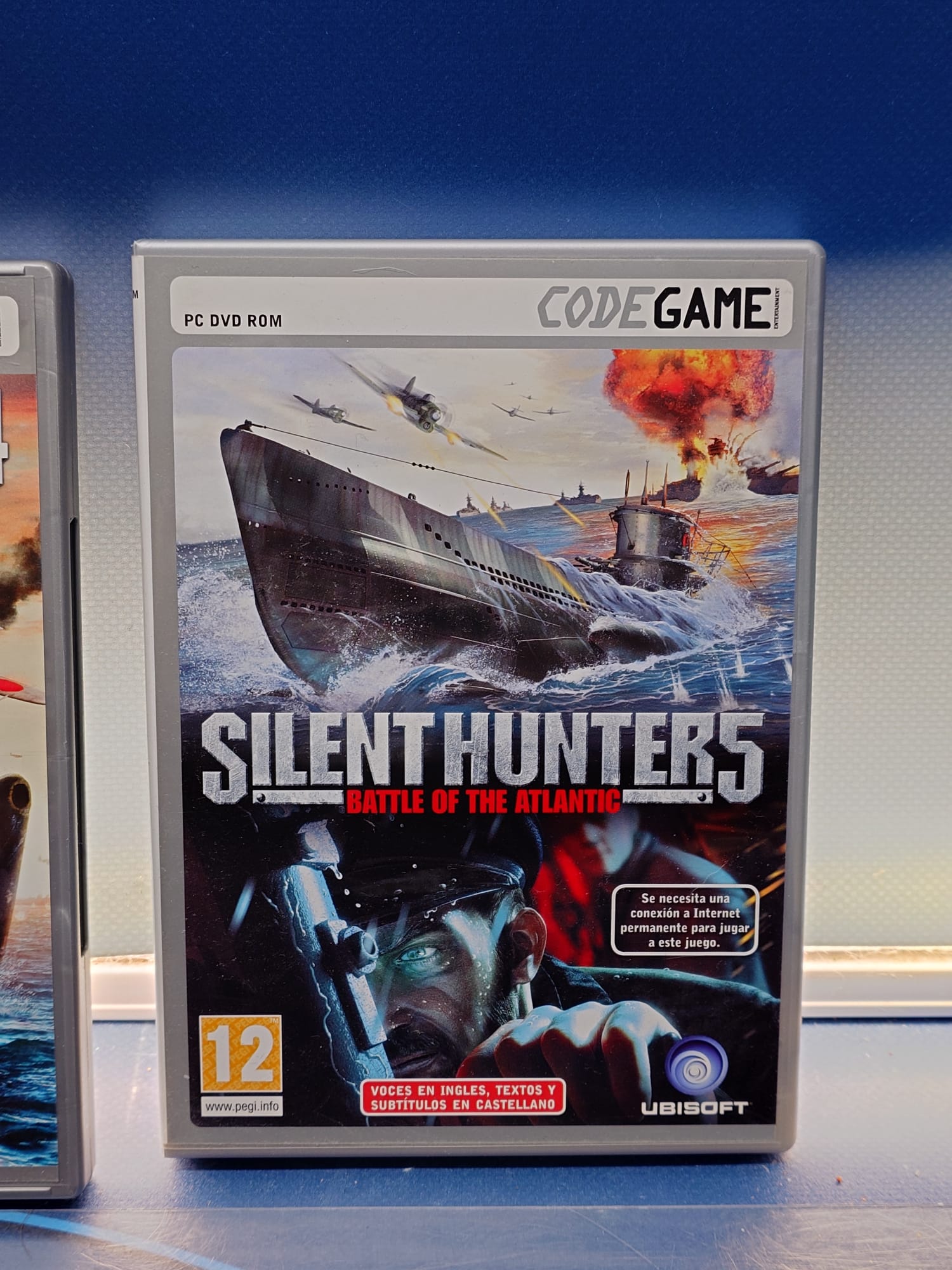 2 videojuegos Pc DVD Rom Silent Hunter 4 y 5 - Imagen 3