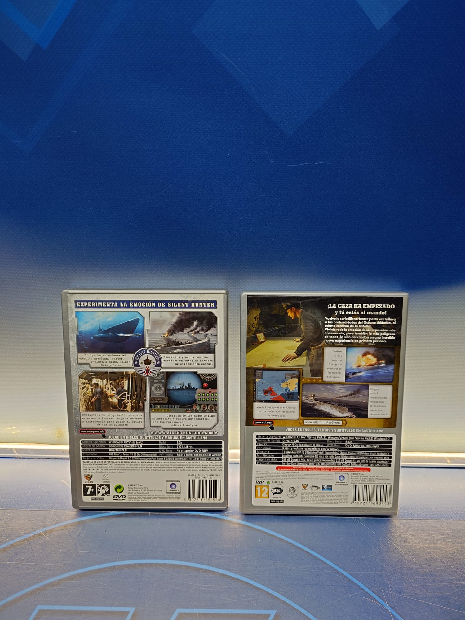 2 videojuegos Pc DVD Rom Silent Hunter 4 y 5 - Imagen 6